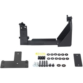 KUAFU High Lift Jack Mount Holder Compatible with 2007-2018 Jeep Wrangler JK Off-Road Rear Jack Mount Bracket Replacement for #11586.01