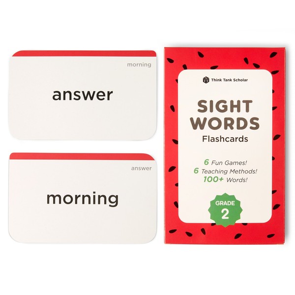 Think Tank Scholar 2nd Grade Sight Words Flash Cards (Second