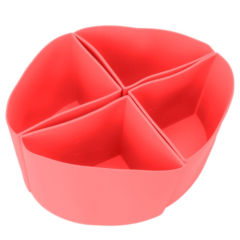 Slow Cooker Divider Liner 4 in 1 Silicone Reusable Leakproof