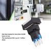 25 Pcs Industrial Push Button Switch Self Locking Push Button