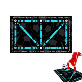 Football Mat, Football Training Mat, Football Step Training Mat, Football Mat Ball Control, Football Mat Training, Training Ball Control, Non-Slip Training Mat, Gift for Children