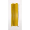 ElTrabajador Pack of 6 Bamboo drinking straws with plaster.