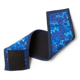 PlayaPup Male Dog Belly Band, Washable and Reusable, Global Tuga Blue, X-Small