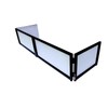 ProX XF-TTFB Tabletop 6 Ft DJ Facade W/Black Frame
