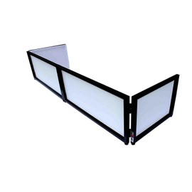 ProX XF-TTFB Tabletop 6 Ft DJ Facade W/Black Frame