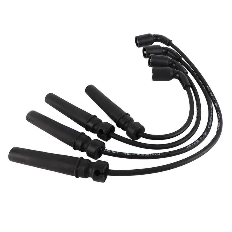 4PCS Spark Plug Wire Set 96497773 Aging Resistant Ignition Automotive