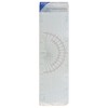Westcott Course Protractor Plotter Ruler, 15", Transparent (P-72)