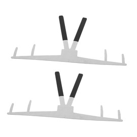 Baluue Adjustable Eyebrow Stencil Tool Precision Ruler for Symmetrical Brows Shape