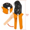 Heschen Mini Ratchet Crimper Plier, SN-02C, Ring & Insulated Terminals