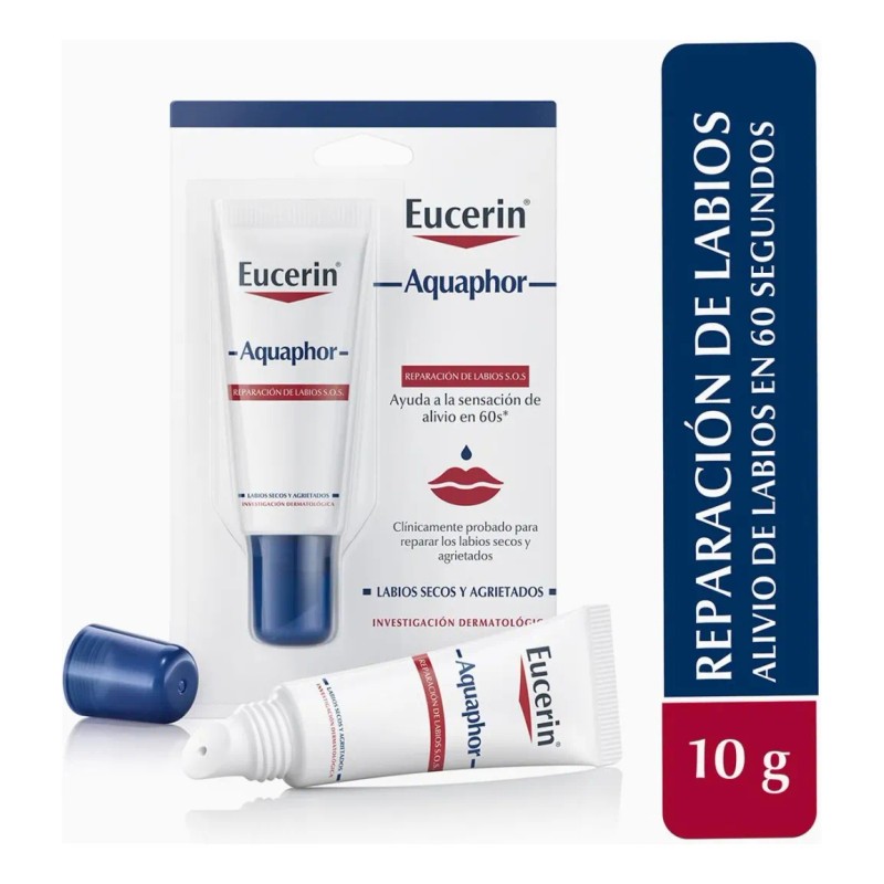 🎁✨ Kit CeraVe Crema Hidratante + Eucerin Protector Labial +