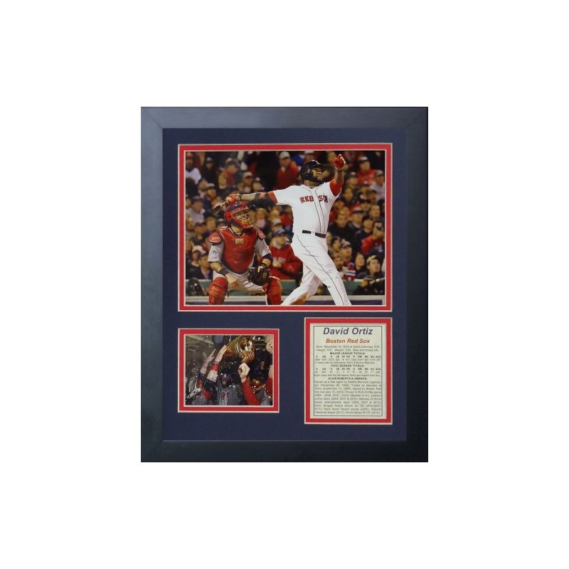 Legends Never Die "David Ortiz World Series MVP Framed Photo