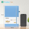 Smarpau A5 Lined Journal Notebook, 360 Pages Thick Ruled Notebook