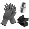 YHNDECO Spreader Tool Car, Axle Spreader with Sleeve and Glove,