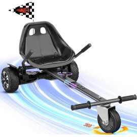 K1 Hover-1 Kart Buggy Attachment Compatible  6.5 & 10" Electric Self-balance Boards