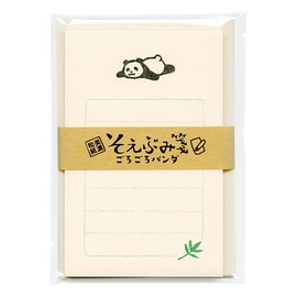 Soebumi Note Mino Washi Memo Mini Letter [Gogoro Panda] LS497 (Formerly LS348)