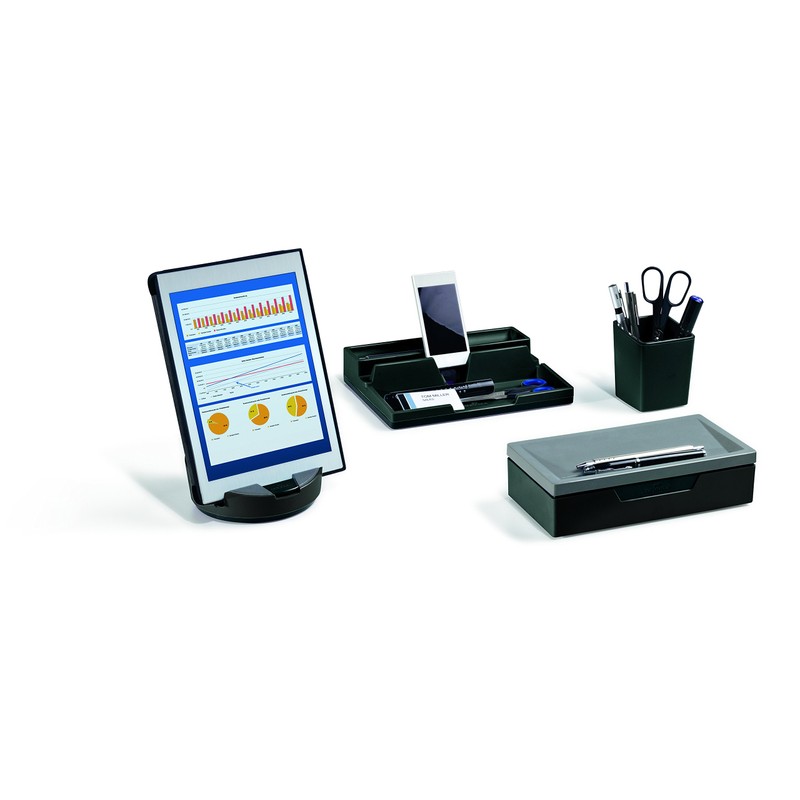 DURABLE Smart Office Tablet Base Pedestal, 5.75" w x 5.75"