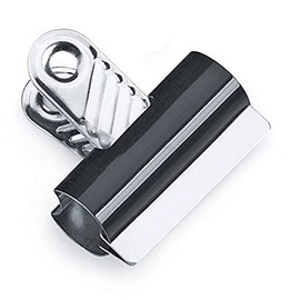 Rapesco RCB050B1 50 mm Letter Clips, Black, Pack of 10