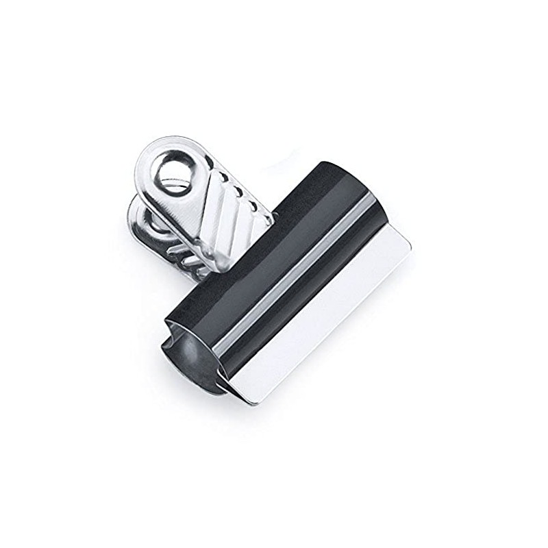Rapesco RCB050B1 50 mm Letter Clips, Black, Pack of 10