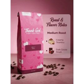 Thank God for Coffee, Tiramisu Flavored Coffee - Medium Roast Pods, 12pk - Ethically Sourced Arabica Beans, Valentine’s Day Gift for Coffee Lovers