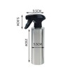 Arinda Stainless Steel Oil Spray Bottle Sprayer Portable for Kitchen
