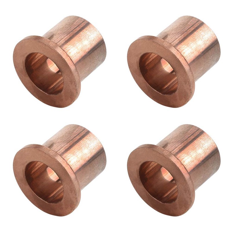 10L0L Golf Cart Flanged Spindle Bronze Bushing, King Pin Steering