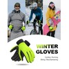 INBIKE Winter Gloves for Women Men, Touchscreen Warm Gloves Windproof