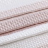 Dainty Home Ombre Waffle Weave Shower Curtain (Blush with 12
