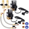Bonuci 2 Sets Electronic Drain Valve Kit Automatic, 110V Timed