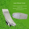Lawn Mower Cover Waterproof Dustproof Weeding Machine Protector with Storage