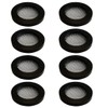 Pack of 8 Rubber Washers Seal with Strainer 24.5 x