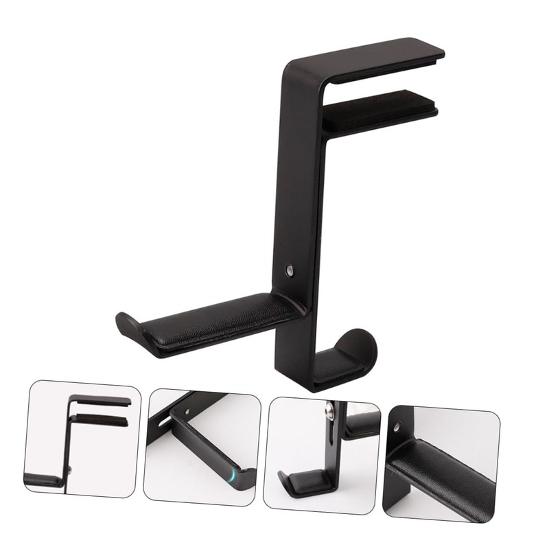 KONTONTY Creative Headphone Stand Holder Pu Pad Easy to Install