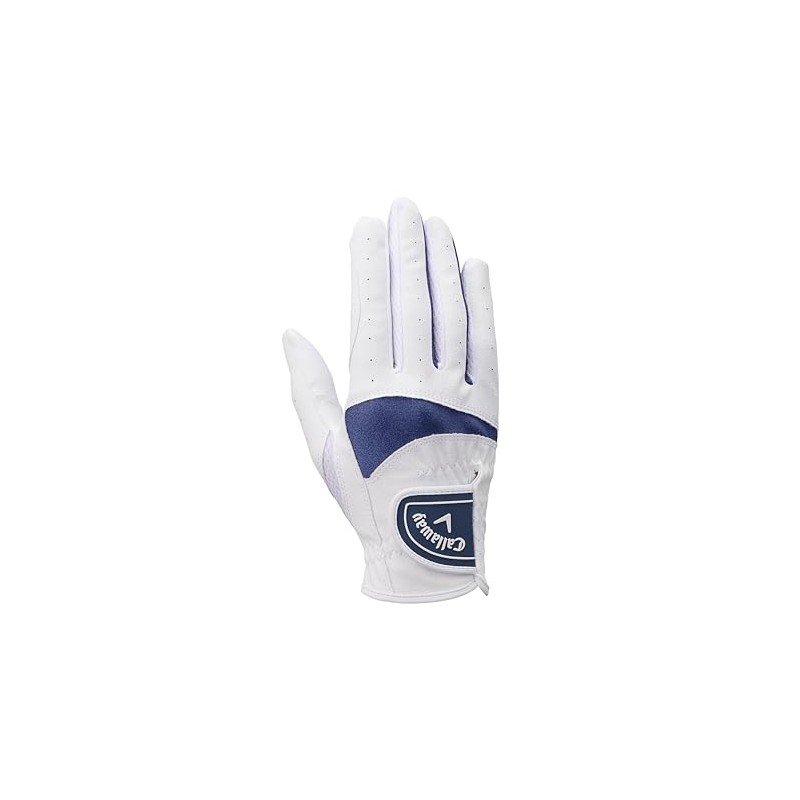 Callaway Solaire Dual WMS WHT/NVY 19 25 Gloves, 7.5 inches