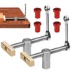mizikuu Pack of 2 Table Workbench Clamp, Woodworking Auxiliary Tool,