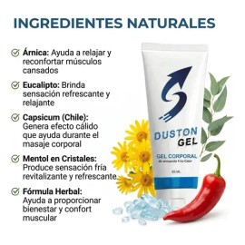 Duston Gel De Sensación Frío-calor - Relajante Muscular 75ml