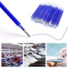 Cocoarm Pack of 100 Fabric Pen Refill, Heat Erasable Pen