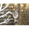 (LOT OF 3) Merry Holiday Crystal Rainbow Suncatcher Ornament FengShui
