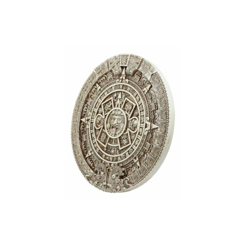 Aztec Maya Solar Sun Xiuhpohualli & Tonalpohualli Wall Calendar Plaque