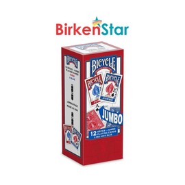 Bicycle Jumbo Faces Playing Cards - 12 pks. Great Price