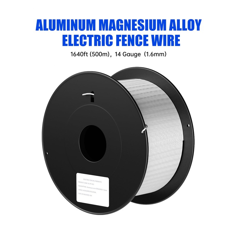 ATMOREA Aluminum Magnesium Alloy Wire 14 Gauge 1640ft (500m) -