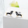 Dachshund Earrings 925 Sterling Silver Weiner Dog Earrings Cute Animal