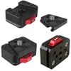 YAAAM S-QR Series Camera (1/4 Screw) for GoPro Tripod Quick
