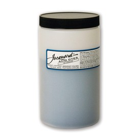 Jacquard Acid Dye for Wool, Silk and Other Protein Fibres, 1 Pound Jar, Concentrated Powder, Turquoise 624