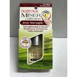 Nutra Nail Nail Mineral Collection Nail Care Iron Strength 0.5 fl oz speed dry Bs75