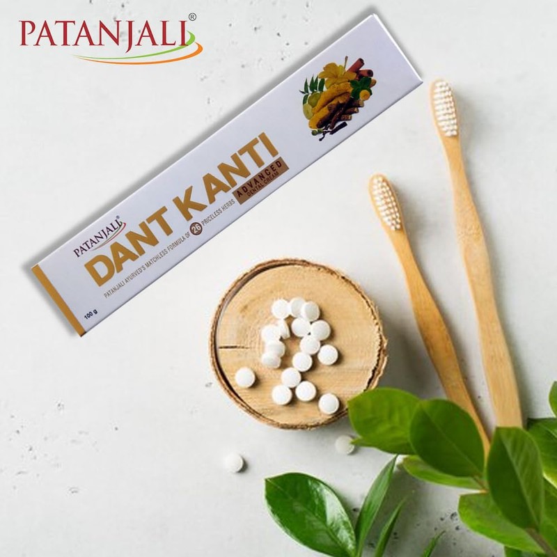 patanjali Patanjali Advanced Toothpaste Dental Cream 100g / 3.38 fl