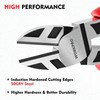 WORKPRO 6” Wire Cutters Heavy Duty CRV Steel, Diagonal Pliers