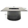 Butler Technik Stainless Steel Diesel Heater Turret Mount Plate for