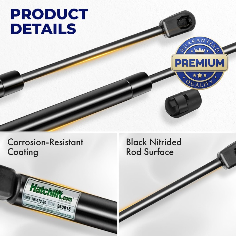 Hatchlift Products Gas Spring Strut 15" x 60 lb/264N –