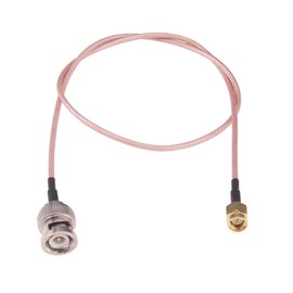 MA Male to BNC Male RF Coax Adapter 50cm 20in RG316 SMA to BNC Coaxial Connector Cable(F131-2)