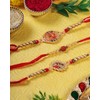 SWACRAFT Set of 3 Rakhi for Brother | Om Rakhi