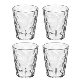 Koziol Superglas Club No. 1, set of 4, crystal clear, 250 ml, transparent, 4409535